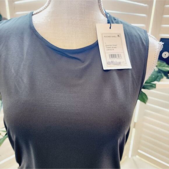 THEORY SPANISH GREEN TRAVEL JERSEY SIZE LARGE NEW - Picture 2 of 6